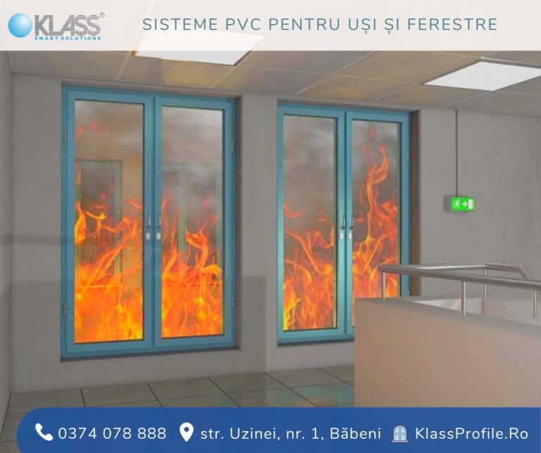 PVC Rezistent la Foc